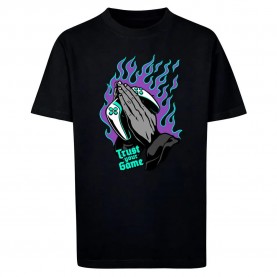 тениска,детски,тениски,mister,tee,trust,your,game,short,sleeve,t,shirt,black,(black)