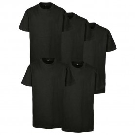 тениска,детски,тениски,build,your,brand,basic,short,sleeve,t,shirt,5,units,black,black,black,black,black,(black)