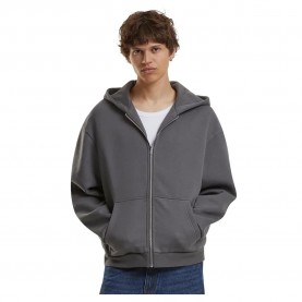 блуза,мъжки,пуловери,build,your,brand,fluffy,full,zip,sweatshirt,magnet,(grey)