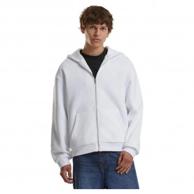 блуза,мъжки,пуловери,build,your,brand,fluffy,full,zip,sweatshirt,white