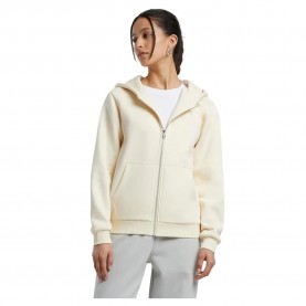 блуза,дамски,блузи,build,your,brand,fluffy,full,zip,sweatshirt,white,sand,(beige)