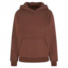 суичър,дамски,блузи,build,your,brand,fluffy,hoodie,chocolate,brown,(brown)