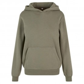 суичър,дамски,блузи,build,your,brand,fluffy,hoodie,pale,olive,(green)