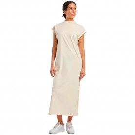 рокля,дамски,поли,и,рокли,build,your,brand,short,sleeve,long,dress,beige,(white,sand)