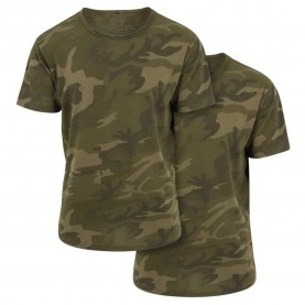 тениска,мъжки,тениски,build,your,brand,short,sleeve,t,shirt,2,units,olive,camo,(green)