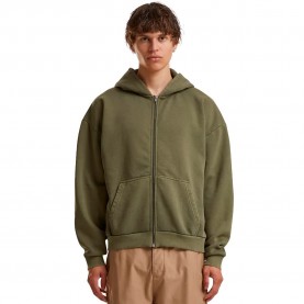 блуза,мъжки,пуловери,build,your,brand,vintage,heavy,full,zip,sweatshirt,green