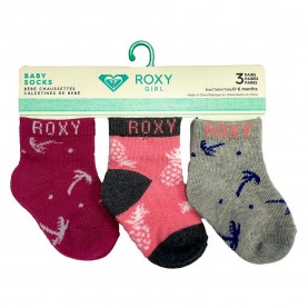 чорапи,детски,чорапи,roxy,inside,spark,logo,66096t,socks,3,pairs,multicolor,(magenta)