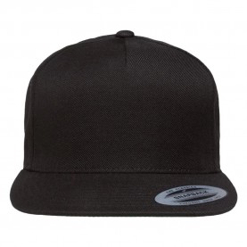 шапка,с,козирка,всички,шапки,flexfit,premium,5,panel,snapback,cap,black,(black,black)