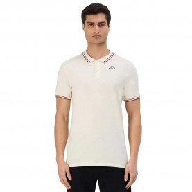 мъжки,блузи,с,яка,kappa,ezio,2,short,sleeve,polo,white,whisper,red,dark,(white)