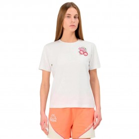 тениска,дамски,тениски,kappa,gertu,short,sleeve,t,shirt,white