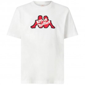 тениска,мъжки,тениски,kappa,getto,short,sleeve,t,shirt,white