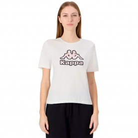 тениска,дамски,тениски,kappa,gioco,short,sleeve,t,shirt,white,(white)