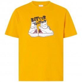 тениска,мъжки,тениски,kappa,glabu,short,sleeve,t,shirt,yellow,golden,(yellow)
