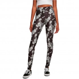 клин,дамски,клинове,дамски,чорапогащи,и,клинове,urban,classics,aop,leggings,black,flower,(black)