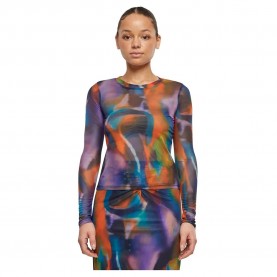 тениска,мъжки,тениски,дамски,тениски,urban,classics,aop,mesh,long,sleeve,t,shirt,multicolor,(multicolor,reflection)