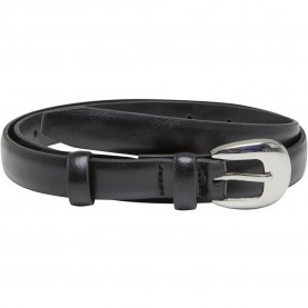 колан,колани,urban,classics,chunky,buckle,slim,belt,black,silver,(black)