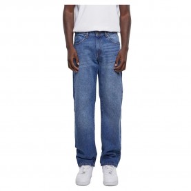 дънки,мъжки,панталони,urban,classics,heavy,ounce,straight,fit,jeans,new,mid,blue,washed,(blue)