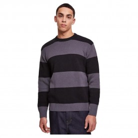 блуза,мъжки,пуловери,urban,classics,heavy,oversized,striped,sweatshirt,grey