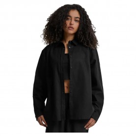 Риза с дълъг ръкав Urban classics TB6847 Linen long sleeve shirt - Black (Black) риза,с,дълъг,ръкав,дамски,ризи,мъжки,ризи,urban,classics,tb6847,linen,long,sleeve,shirt,black,(black)