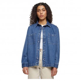 риза,с,дълъг,ръкав,дамски,блузи,дамски,ризи,urban,classics,oversized,denim,long,sleeve,shirt,mid,indigo,washed,(blue)