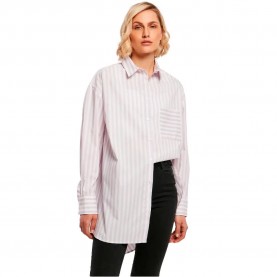 риза,с,дълъг,ръкав,дамски,блузи,дамски,ризи,urban,classics,oversized,stripe,long,sleeve,shirt,purple