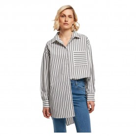 риза,с,дълъг,ръкав,дамски,блузи,дамски,ризи,urban,classics,oversized,stripe,long,sleeve,shirt,white,dark,shasdow