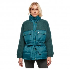 яке,дамски,якета,и,палта,urban,classics,sherpa,mix,puffer,big,jacket,blue,(jasper)