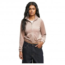 яке,дамски,анцузи,urban,classics,short,velvet,tracksuit,jacket,dusk,rose,(pink)