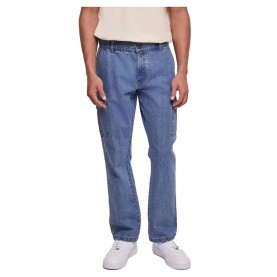 дънки,мъжки,панталони,urban,classics,straight,leg,cargo,jeans,blue