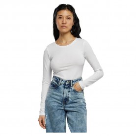 дамски,бодита,urban,classics,stretch,long,sleeve,body,white