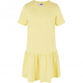рокля,детски,поли,и,рокли,urban,classics,valance,short,sleeve,dress,yellow,(vintage,sun)