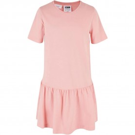 рокля,детски,поли,и,рокли,urban,classics,valance,short,sleeve,dress,pink,(lemonade,pink)