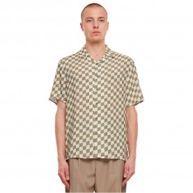 карирана,риза,мъжки,ризи,urban,classics,viscose,aop,resort,short,sleeve,shirt,beige,(khali,check)