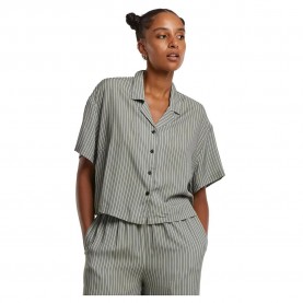 риза,с,къс,ръкав,дамски,блузи,дамски,ризи,urban,classics,viscose,resort,short,sleeve,shirt,pale,olive,white,(grey)