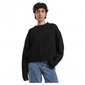 блуза,дамски,пуловери,дамски,плетени,дрехи,urban,classics,wide,basic,oversized,sweater,black