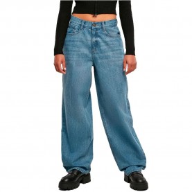 дънки,дамски,панталони,urban,classics,wide,leg,high,waist,jeans,blue