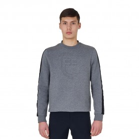 Блуза Equestro Winter sweatshirt - Grey (Grey Melange) блуза,мъжки,пуловери,equestro,winter,sweatshirt,grey,(grey,melange)