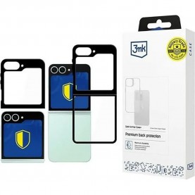 3MK Galaxy Z Flip 6 Satin Armor phone case - Clear (Clear / Black) други,аксесоари,3mk,galaxy,z,flip,6,satin,armor,phone,case,clear,(clear,black)