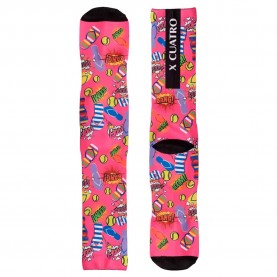 чорапи,мъжки,чорапи,softee,x,cuatro,socks,pink,(unique)