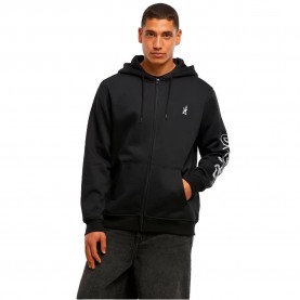 блуза,мъжки,пуловери,dangerous,dngrs,fast,full,zip,sweatshirt,black