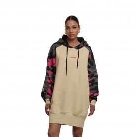 рокля,дамски,поли,и,рокли,dangerous,dngrs,trust,long,sleeve,short,dress,beige,(beige)