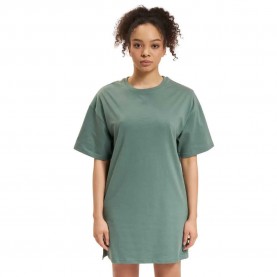 рокля,дамски,поли,и,рокли,def,mini,short,sleeve,short,dress,silver,pine,(green)