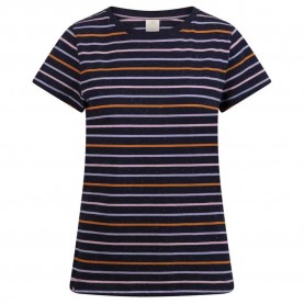 тениска,дамски,тениски,trespass,michaela,short,sleeve,t,shirt,navy,multi,stripe,(blue)