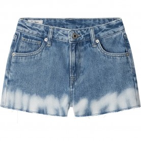 къси,панталони,детски,панталони,pepe,jeans,a,line,jr,cloudy,high,waist,denim,shorts,blue