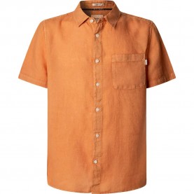 риза,с,къс,ръкав,мъжки,ризи,pepe,jeans,amaro,short,sleeve,shirt,orange,(sundown,orange)