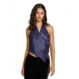 Pepe jeans Annie sleeveless blouse - Blue (Black) дамски,блузи,pepe,jeans,annie,sleeveless,blouse,blue,(black)