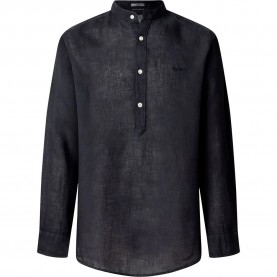 риза,с,дълъг,ръкав,мъжки,ризи,pepe,jeans,astor,long,sleeve,shirt,black
