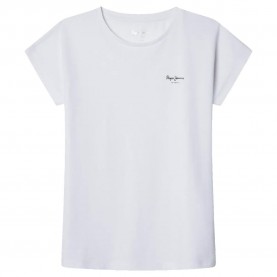 тениска,мъжки,тениски,дамски,тениски,pepe,jeans,bloomy,n,short,sleeve,t,shirt,white,(white)