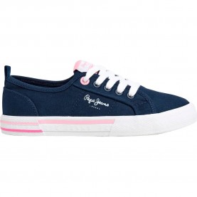 Маратонки Pepe jeans Brady Top trainers - Blue (Navy) маратонки,мъжки,маратонки,дамски,маратонки,pepe,jeans,brady,top,trainers,blue,(navy)