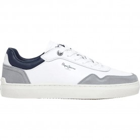 маратонки,мъжки,маратонки,pepe,jeans,camden,collar,trainers,white